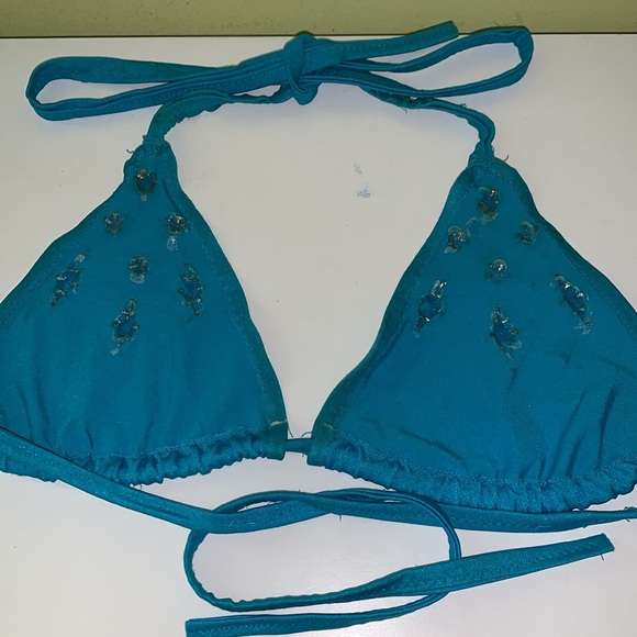 Vintage fancy bikini top - Picture 4 of 6